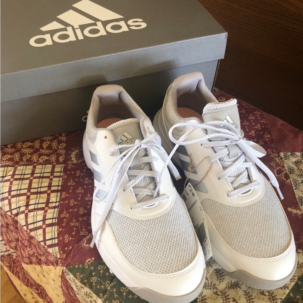Adidas Golf W Tech Response 2.0 White and Gray US 8M